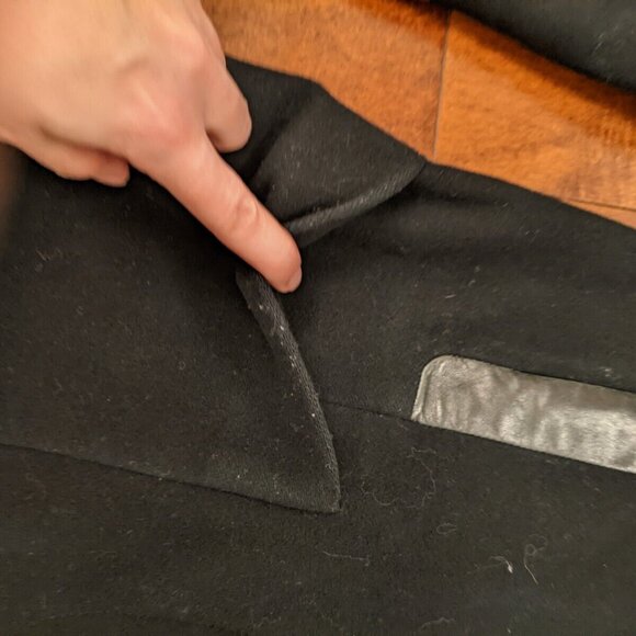 Mackage women's black wool coat in size medium - Picture 11 of 13